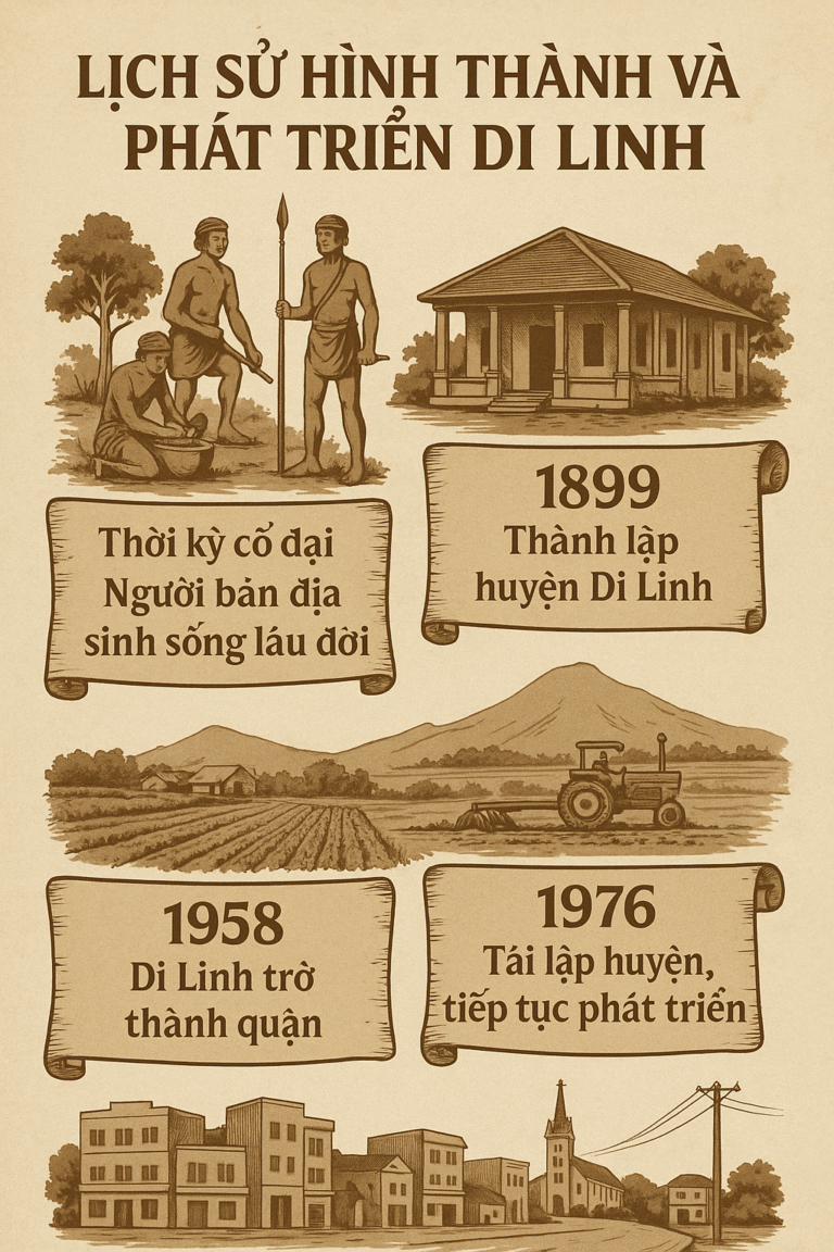 Lịch sử hình thành và phát triển Di Linh