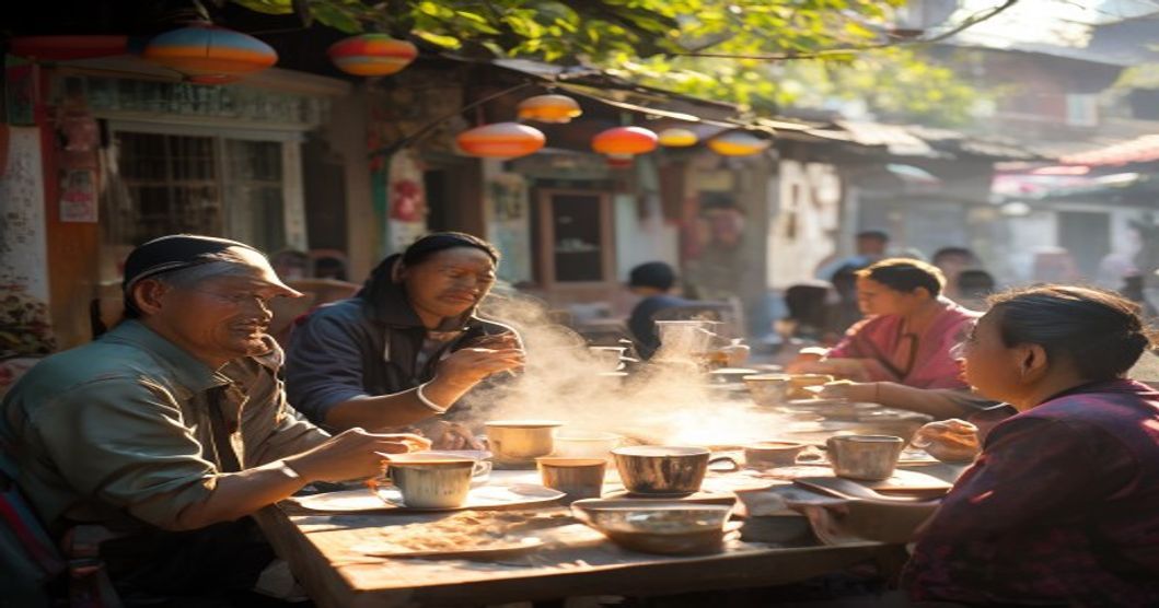 Cà phê buổi sáng Di Linh - văn hóa giao dịch đất đai địa phương