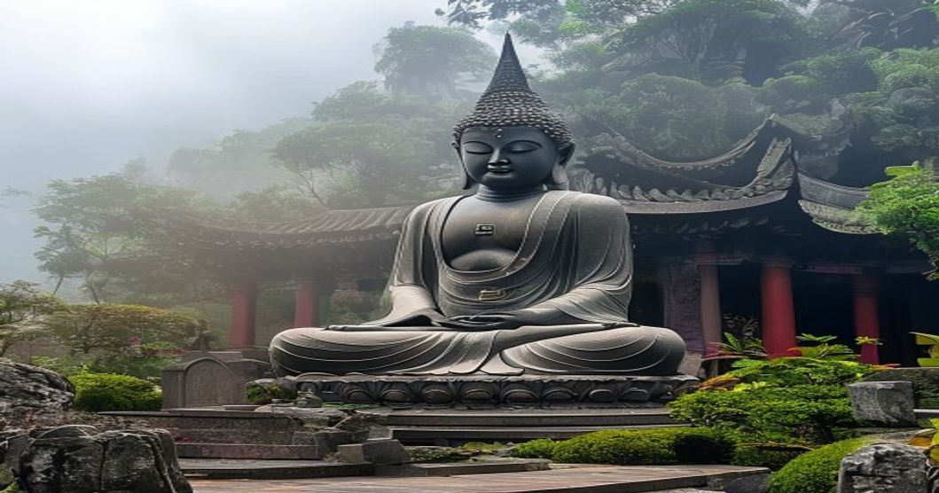 Chùa Giác Nguyên Di Linh - tượng Phật Quan Âm giữa cao nguyên Lâm Đồng